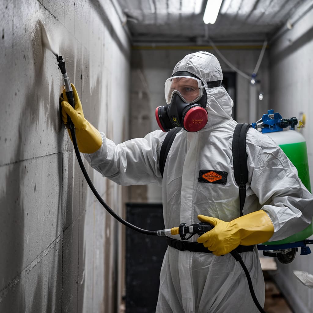 Нанесение гидрофобизатора